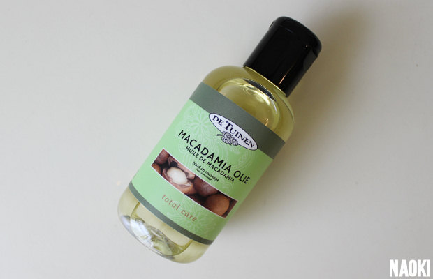 Macadamia-olie voor huid & haar