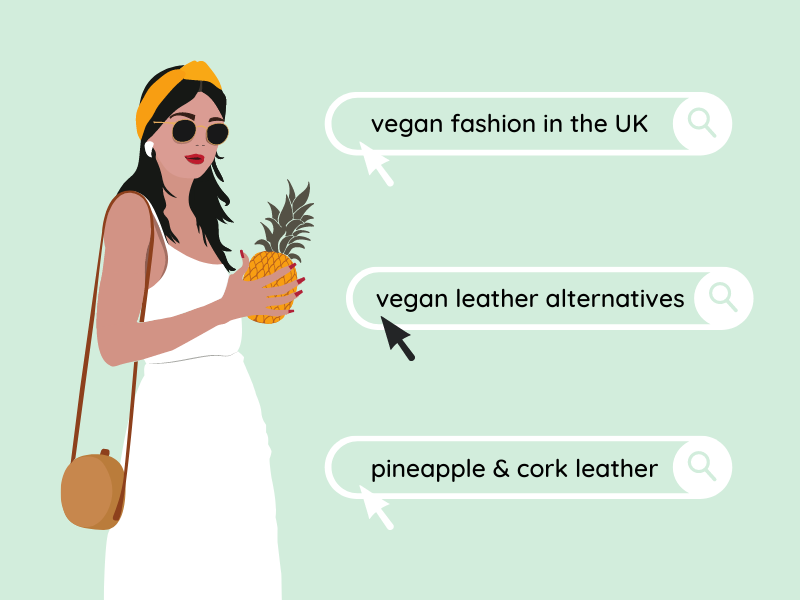 Vegan Clothing & Plant-Based Leather Search Trends in the UK