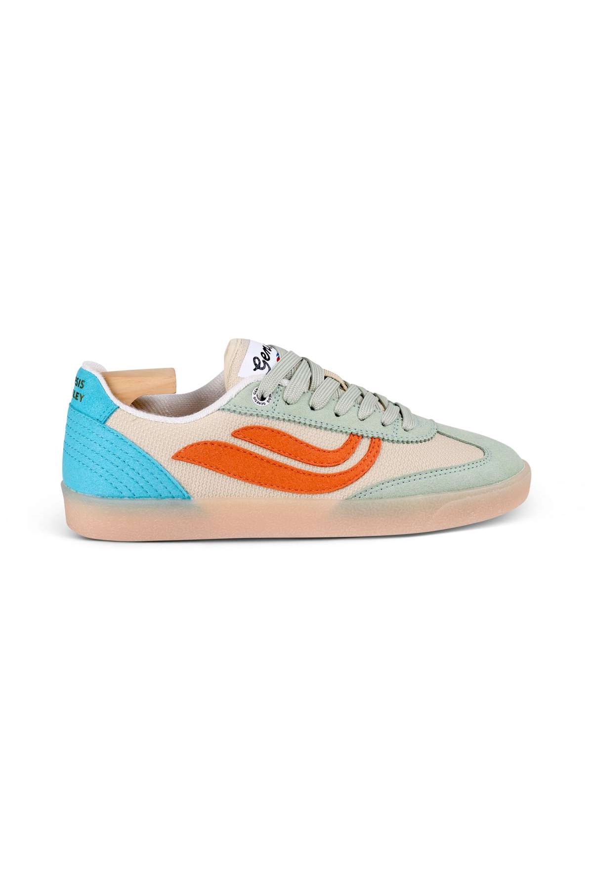 Genesis Damen vegan Sneaker G-Volley TÃ¼rkis