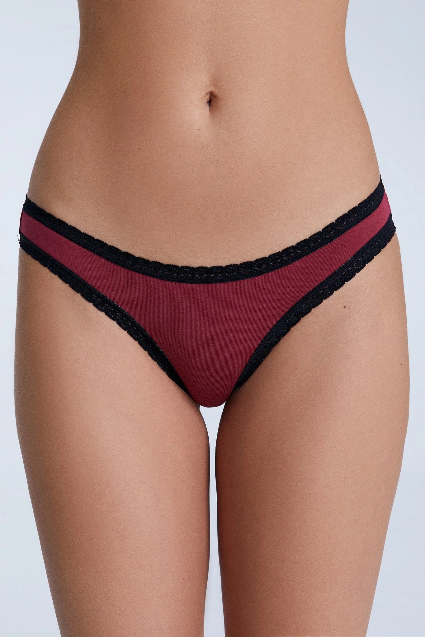 Albero Natur womens vegan Multipack 4x Briefs Tibet Red