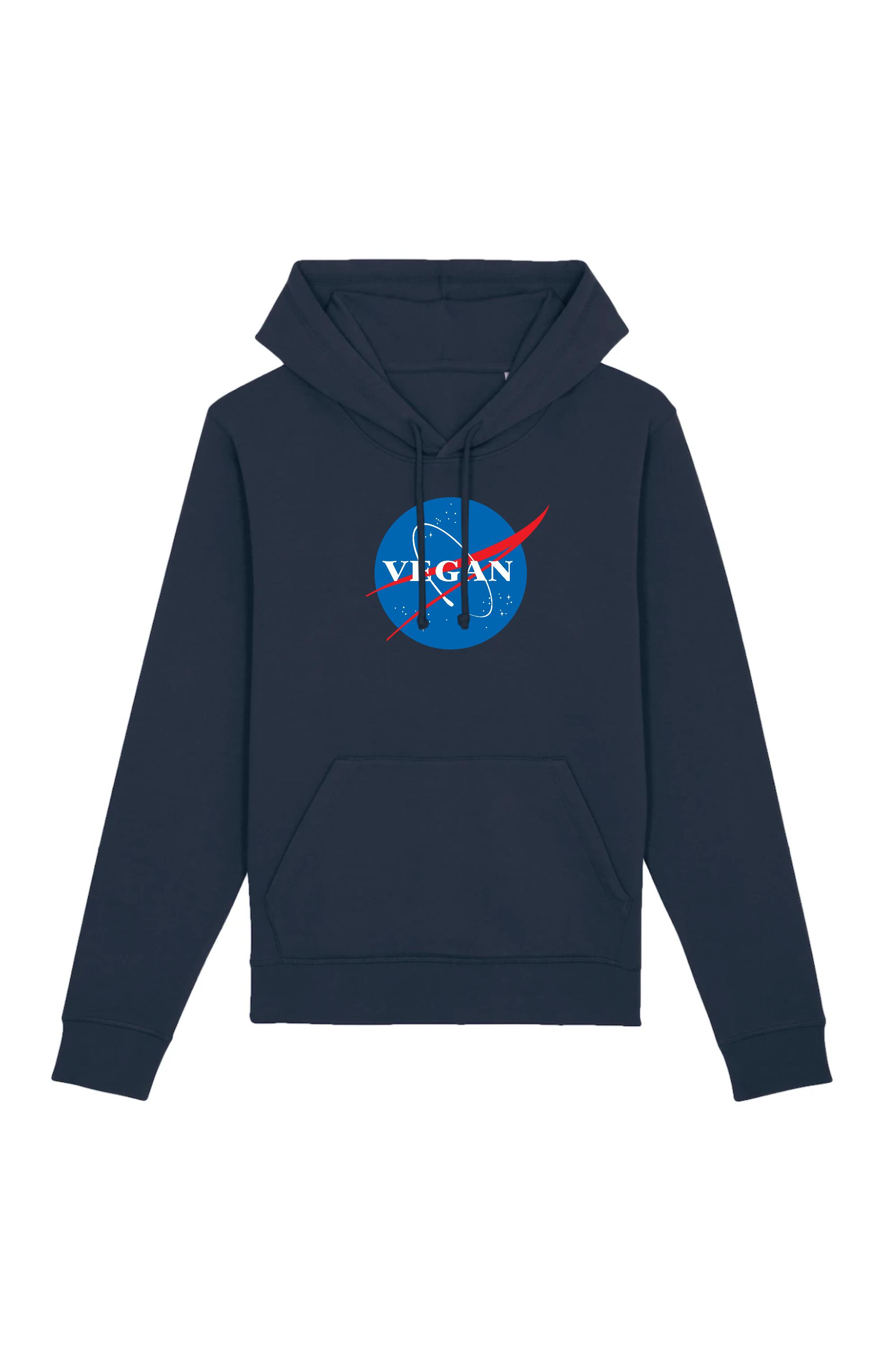Oat Milk Club Damen vegan Vegan Nasa - Hoodie Aus Bio-Baumwolle Navy