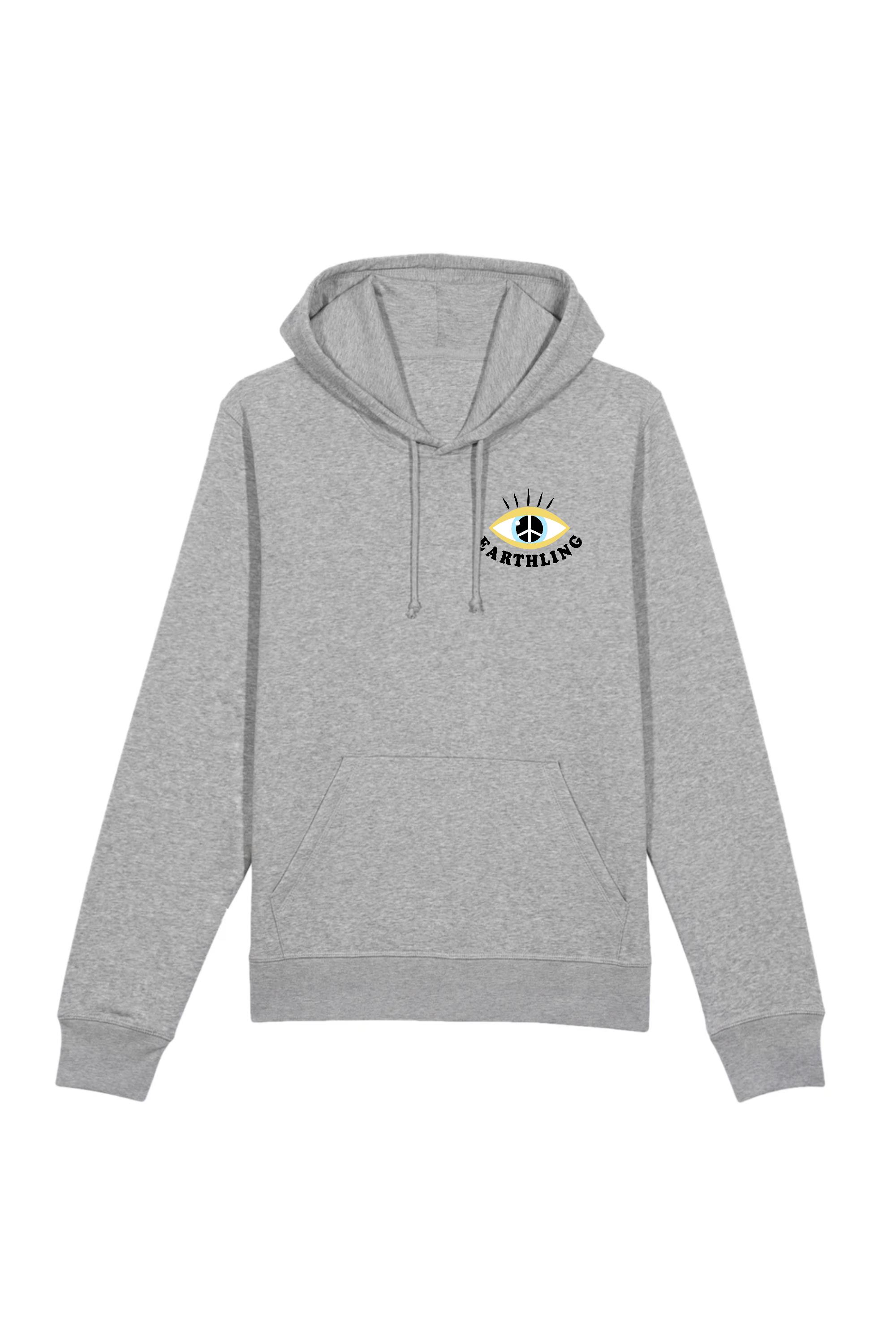 Image of Oat Milk Club dames vegan Earthling - Biologisch Katoen Hoodie Grijs