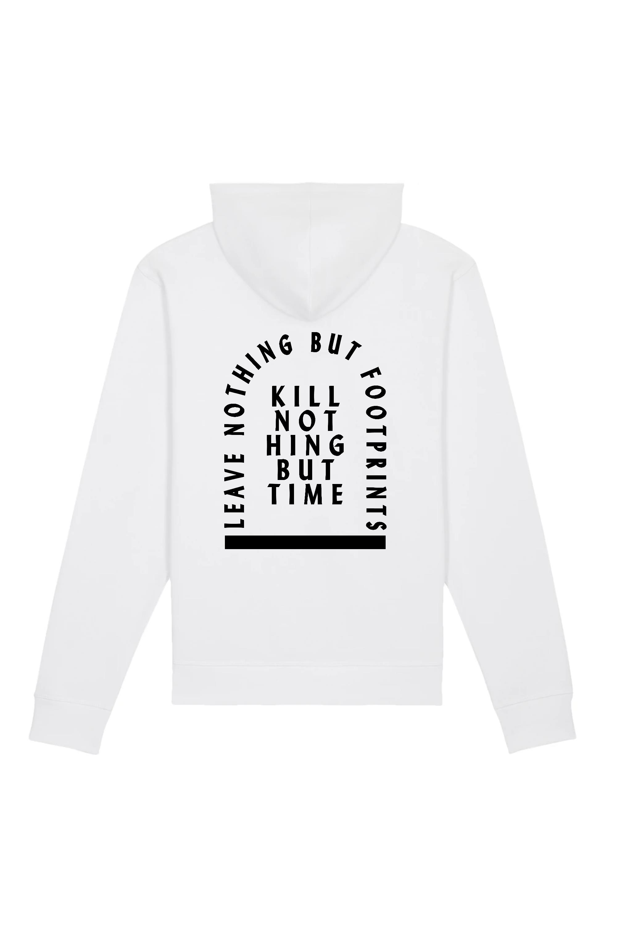 Image of Oat Milk Club dames vegan Hoodie Kill Nothing But Time Wit