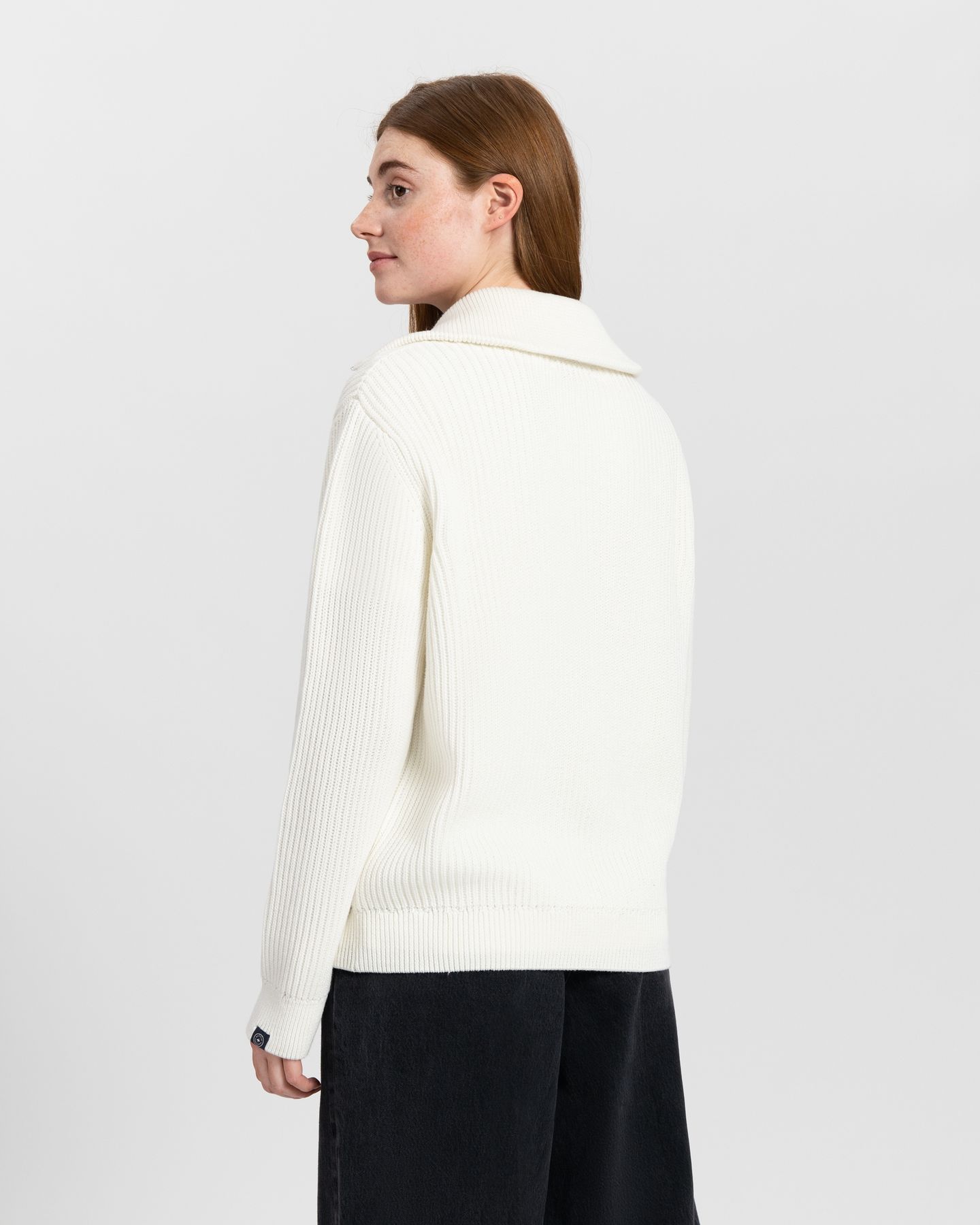 Kuyichi womens vegan Knit Sweater Kayla Off White