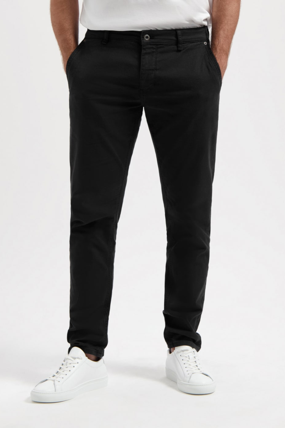 Kuyichi Herren vegan Hose Dexter Schwarz