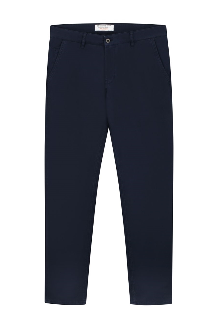 Kuyichi Herren vegan Chino Dexter Navy Blau