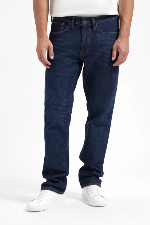 Kuyichi Herren vegan Jeans Scott Regular Basic Blau