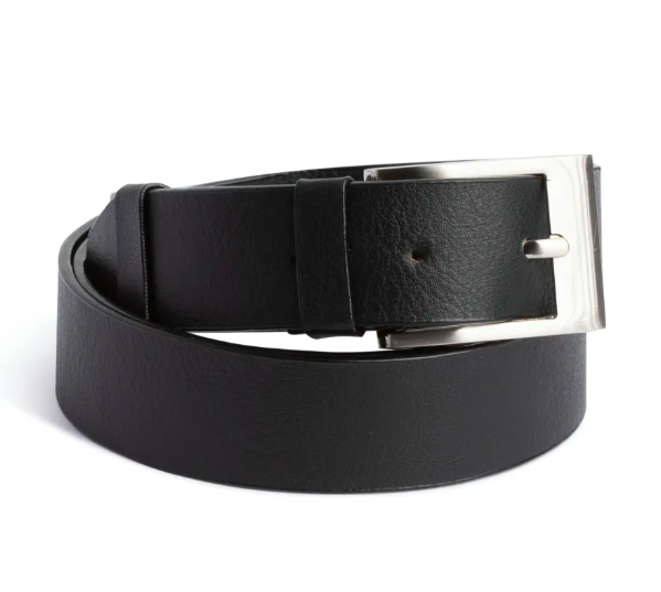 VE-Lifestyle Gürtel Theo Elegant Silber & Schwarz