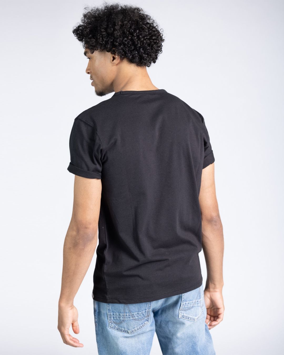 Kuyichi men vegan T-Shirt Buckley Black