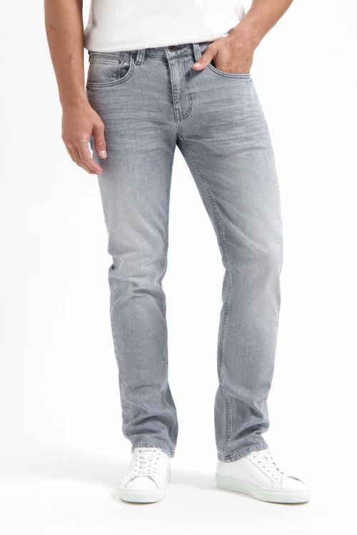 Kuyichi Herren vegan Jeans Nick Straight Arctic Grau