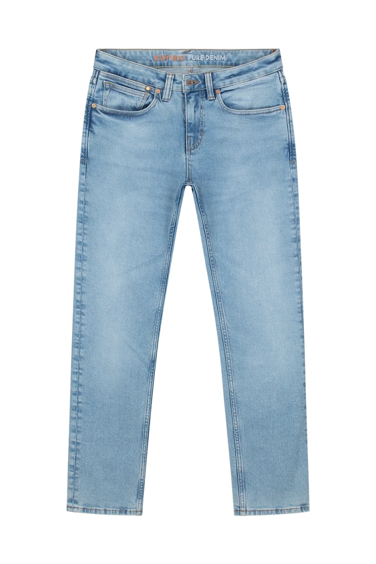 Kuyichi Herren vegan Jeans Straight Nick So Blue