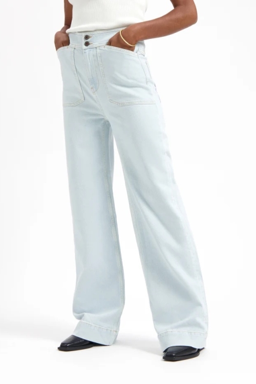 Kuyichi Damen vegan Jeans Farrah Worker Super Light