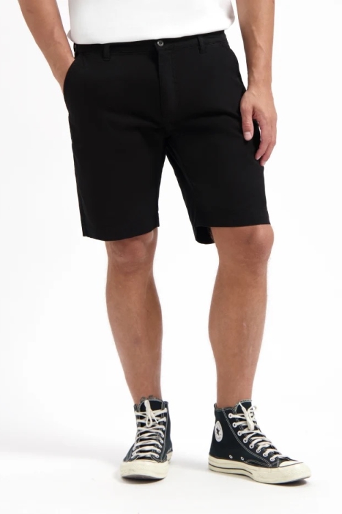 Kuyichi Herren vegan Kurzer Toby Jet Black