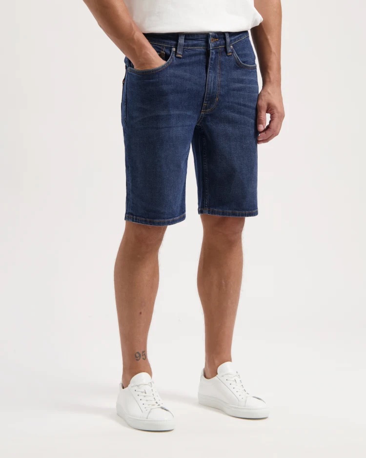 Kuyichi men vegan Short Scott Basic Blue