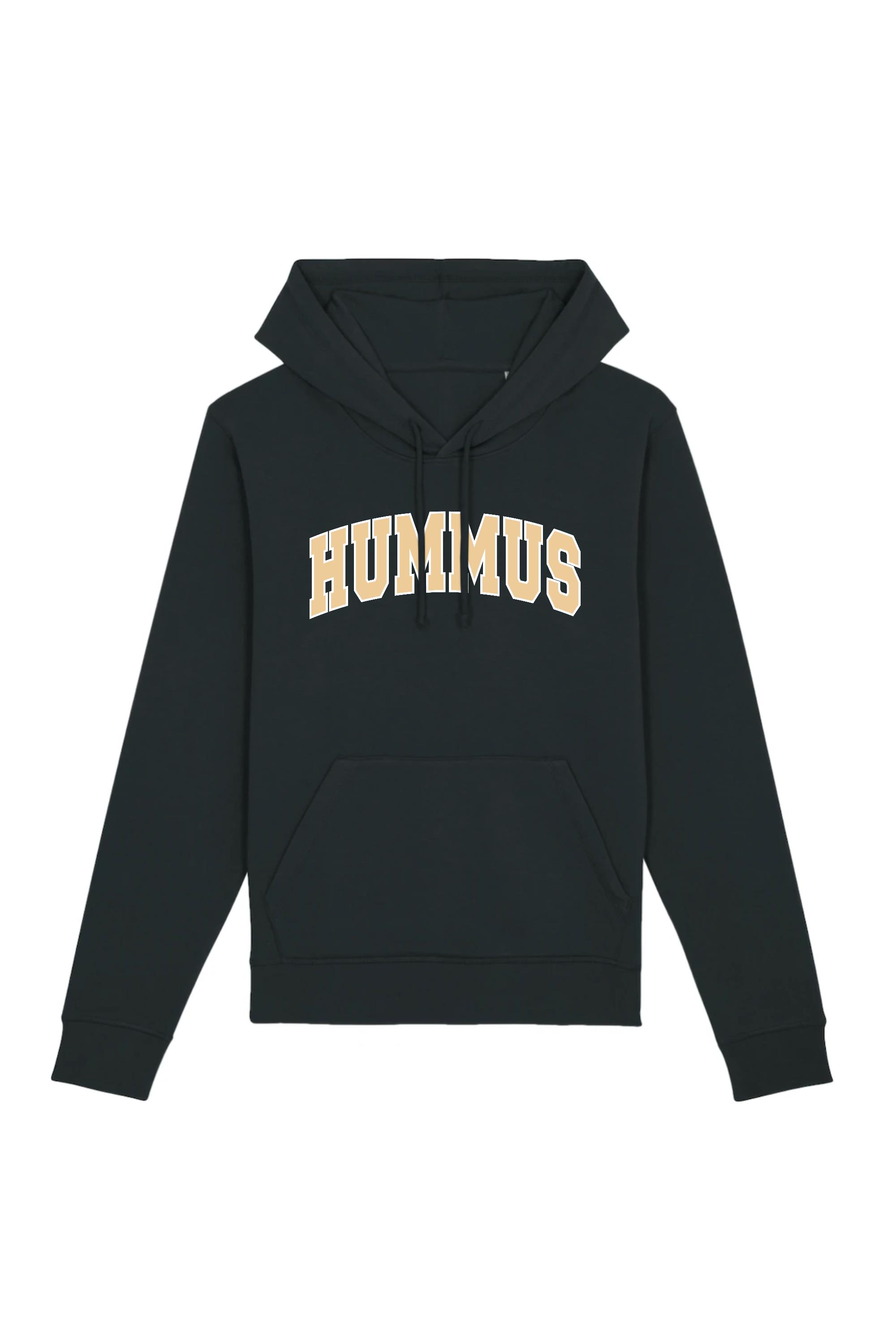 Image of Oat Milk Club dames vegan Hoodie Hummus Zwart