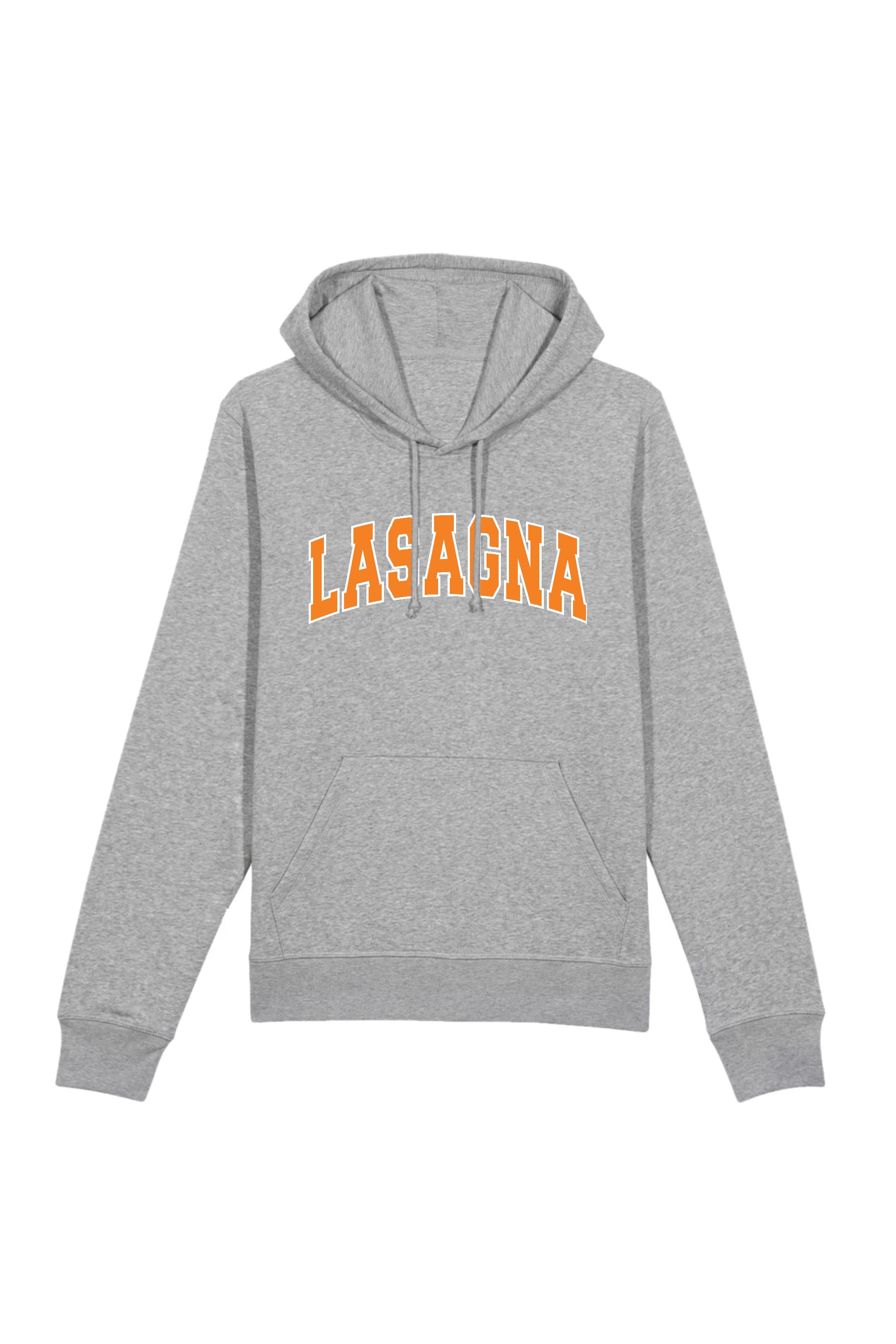 Image of Oat Milk Club dames vegan Hoodie Lasagna Grijs