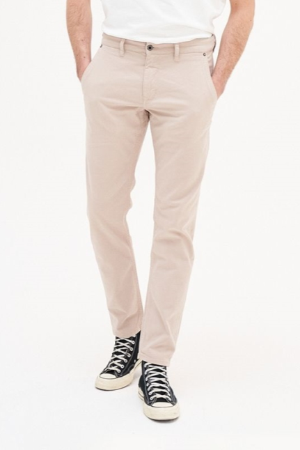 Image of Kuyichi mannen vegan Broek Dexter Zand