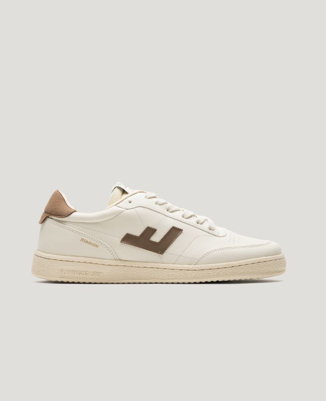 Flamingos Life men vegan Sneakers Stadium Fango Cream
