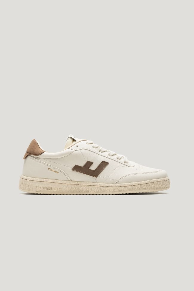 Flamingos Life men vegan Sneakers Stadium Fango Cream