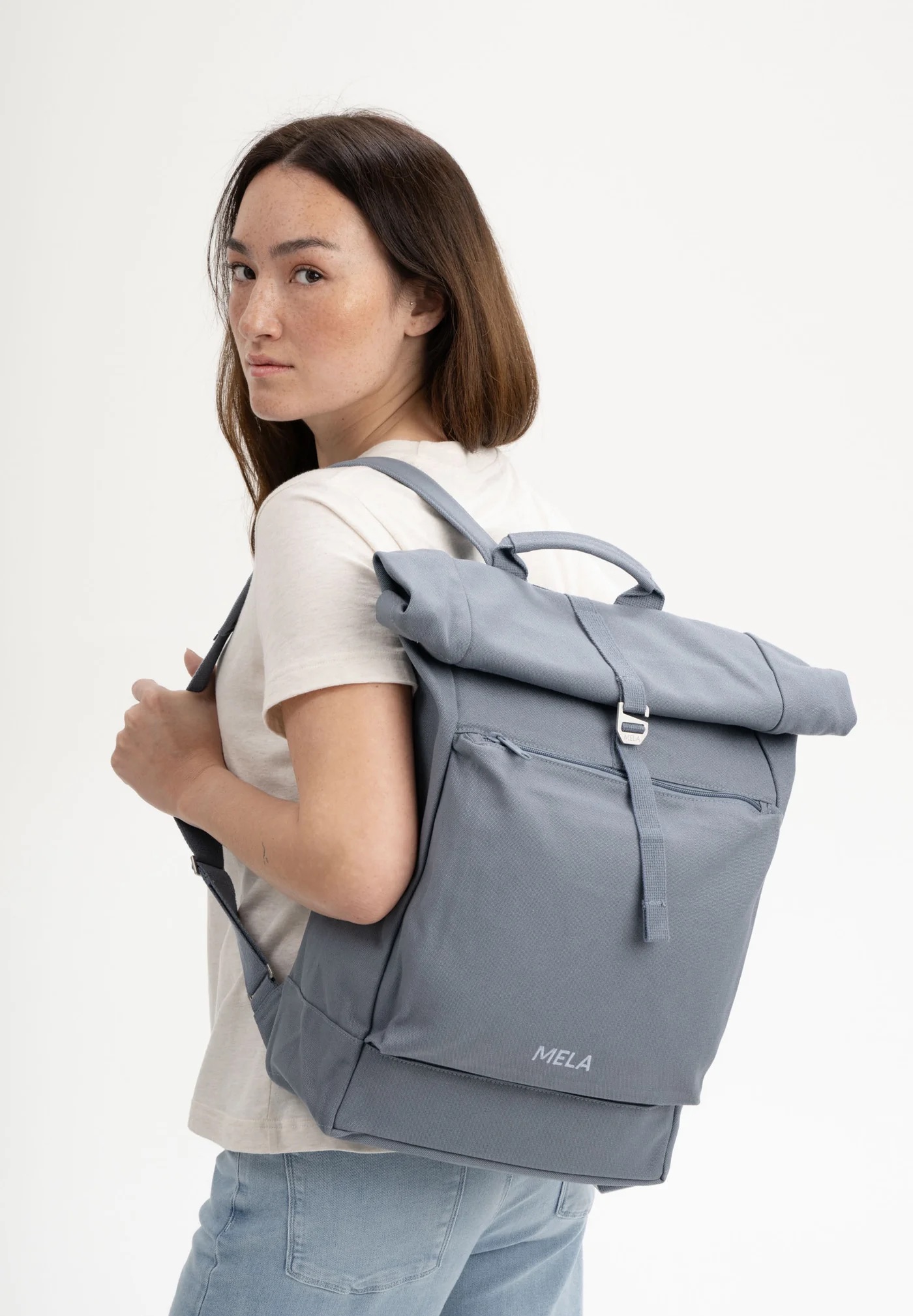 MELA Rugzak Amar Dusty Blue