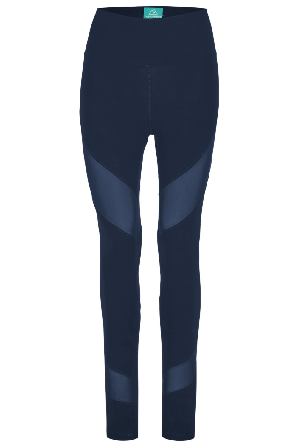 nice to meet me Damen vegan Energy Legging Mesh Night Sky