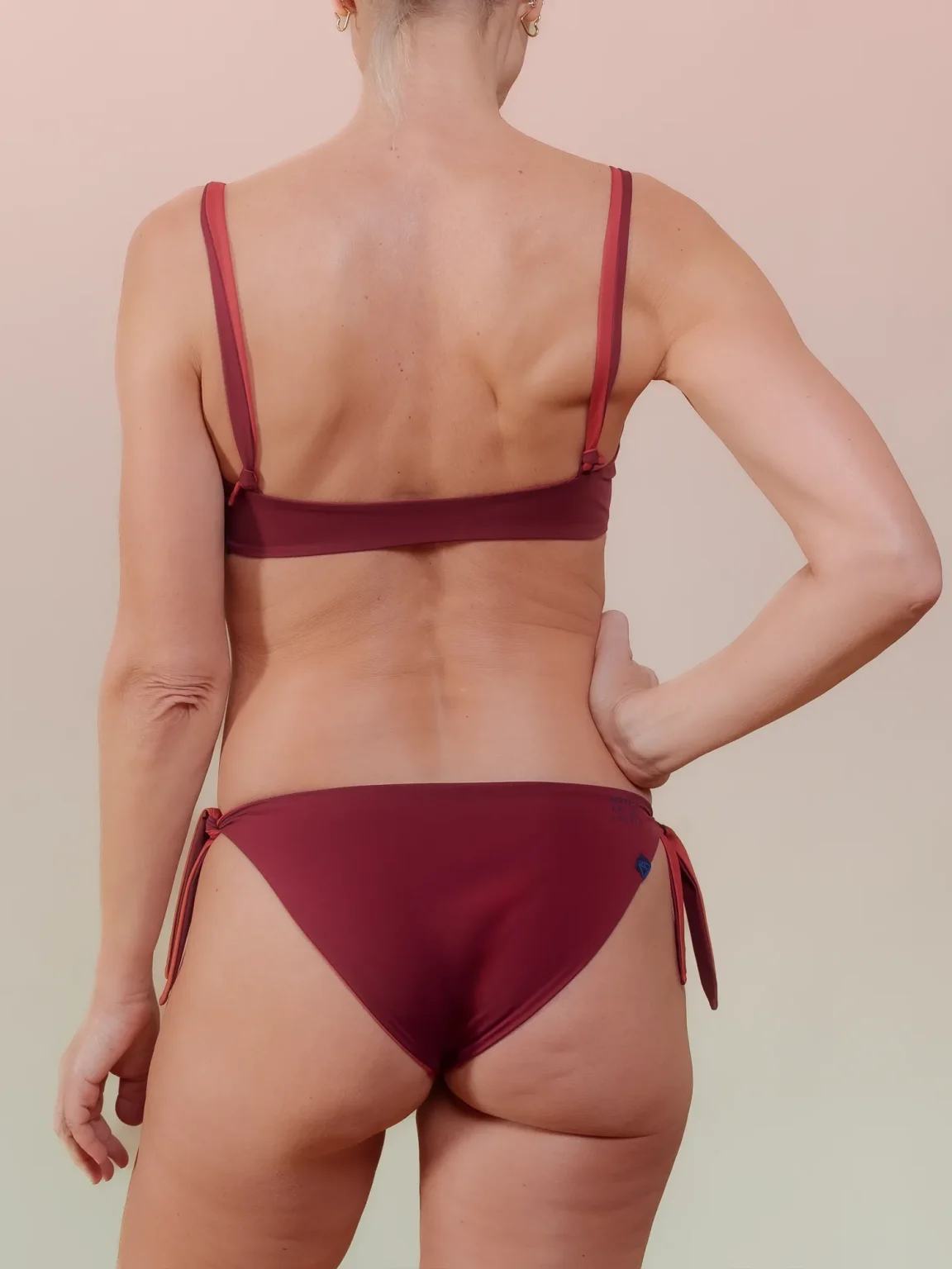 nice to meet me Damen vegan Bikini Bottoms Sun Berry & Guava
