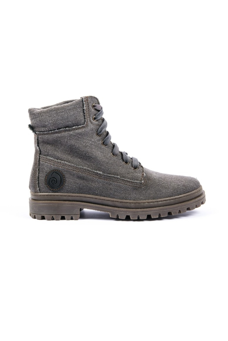 Risorse Future Herren vegan Stiefel Dinkel Mann Anthrazit Grau