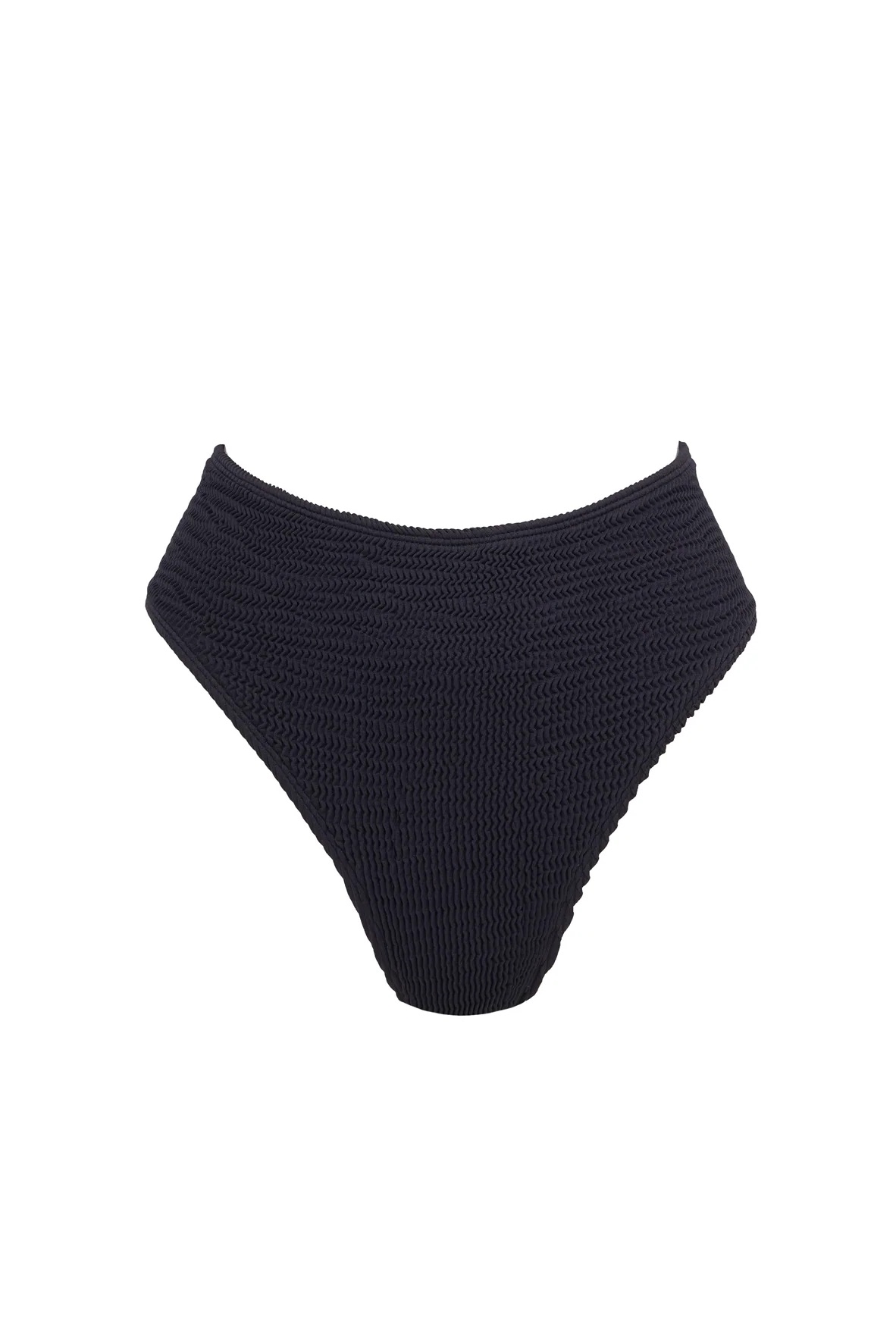 CALAMOON womens vegan Briefs High Brazilian Black