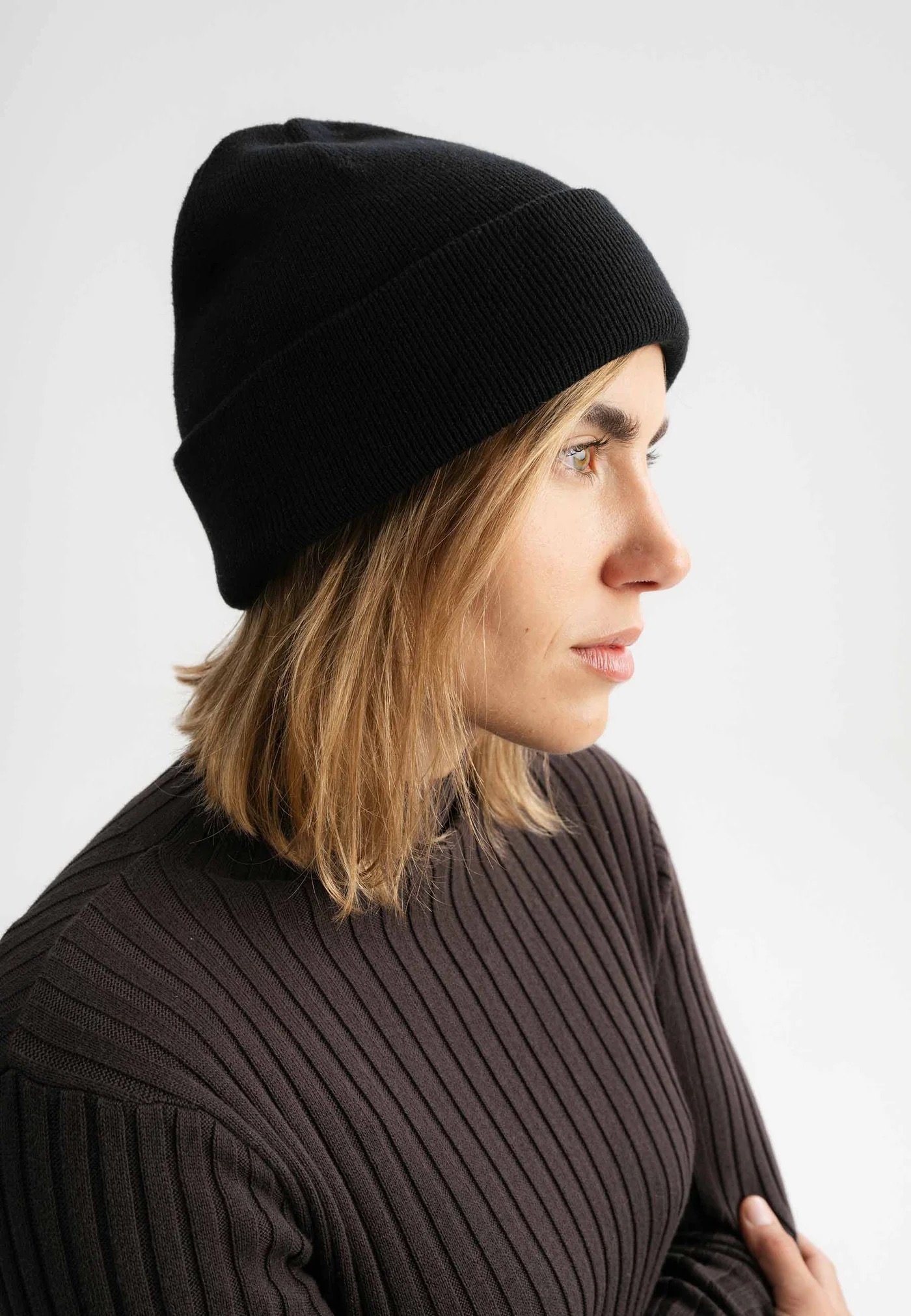 MELA Beanie Himmat Schwarz