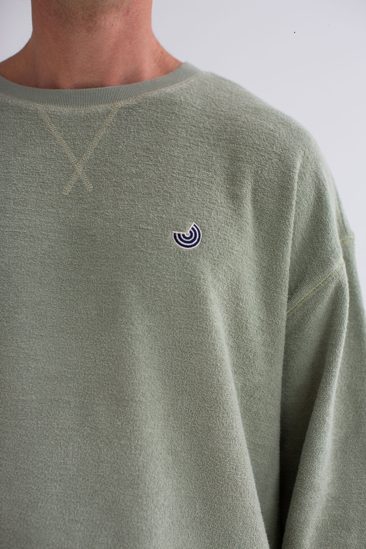 TWOTHIRDS men vegan Sweatshirt Kilda Light Green