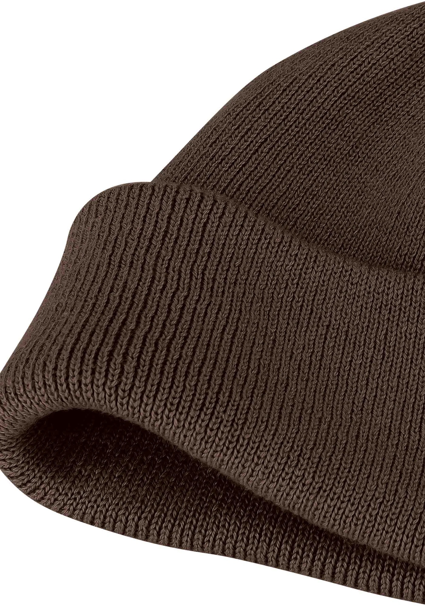 MELA Beanie Short Lesh Dunkelbraun