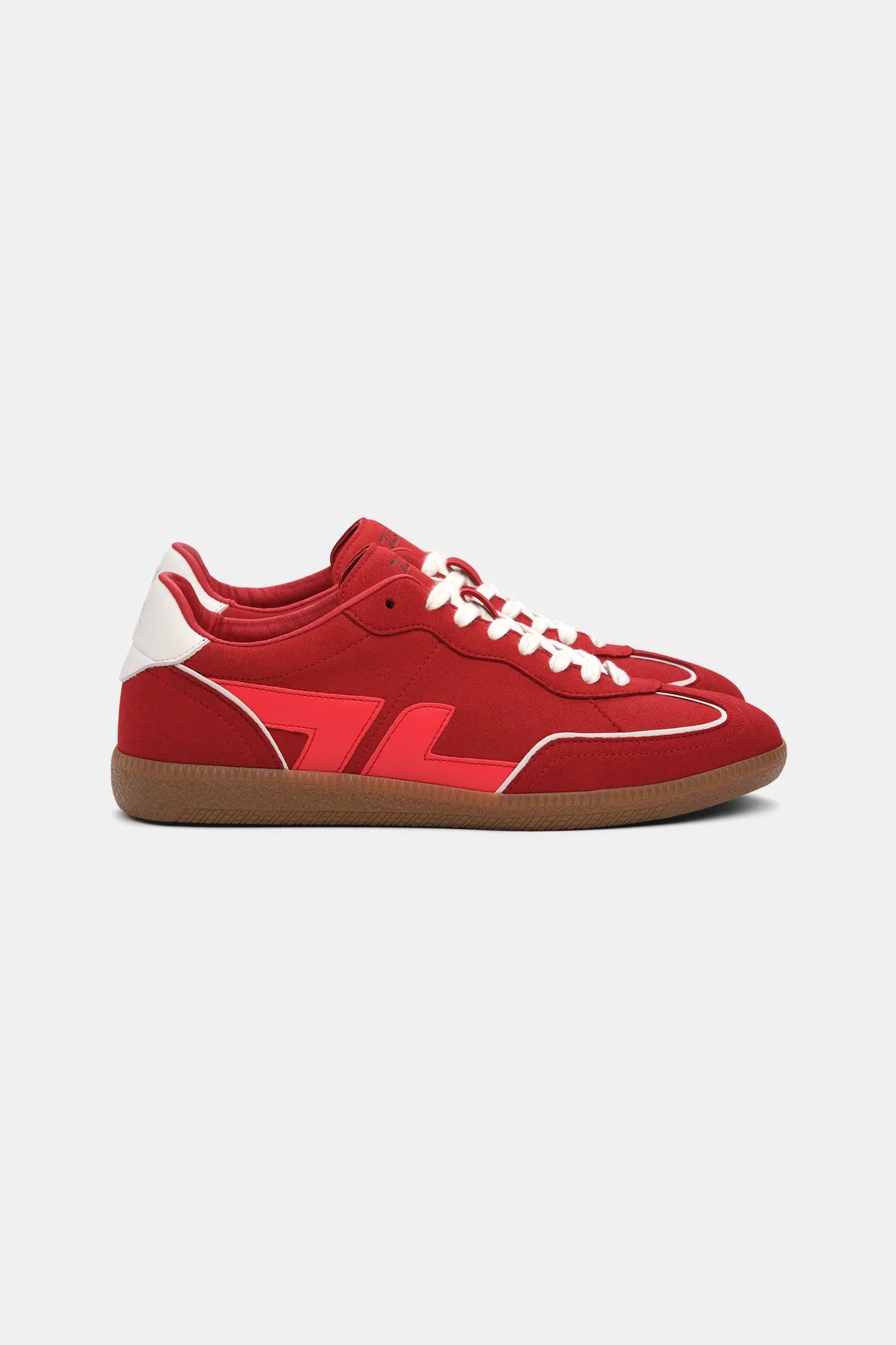 Image of Zèta mannen vegan Sneakers Delta Granaatrood