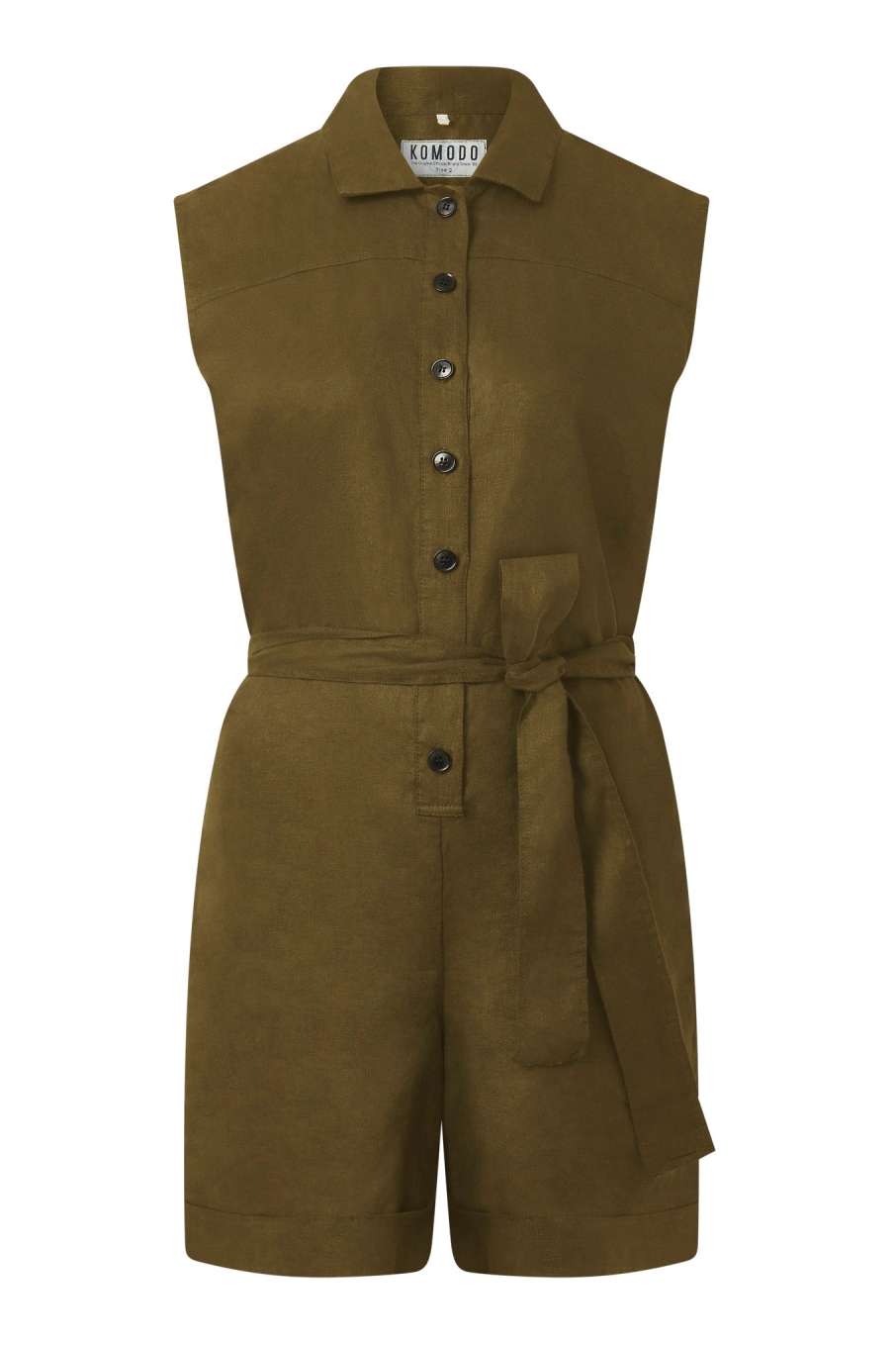 KOMODO Damen vegan Spielanzug Sienna Khaki