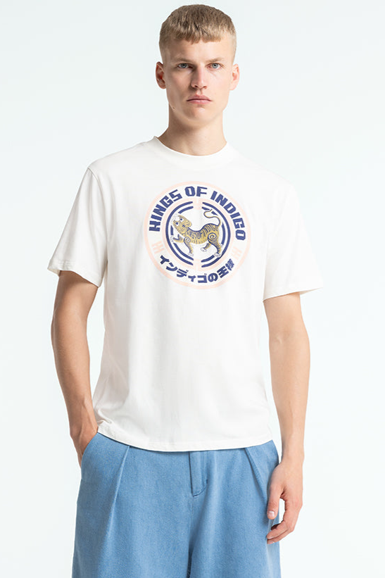 Kings of Indigo men vegan T-Shirt Penda Tiger
