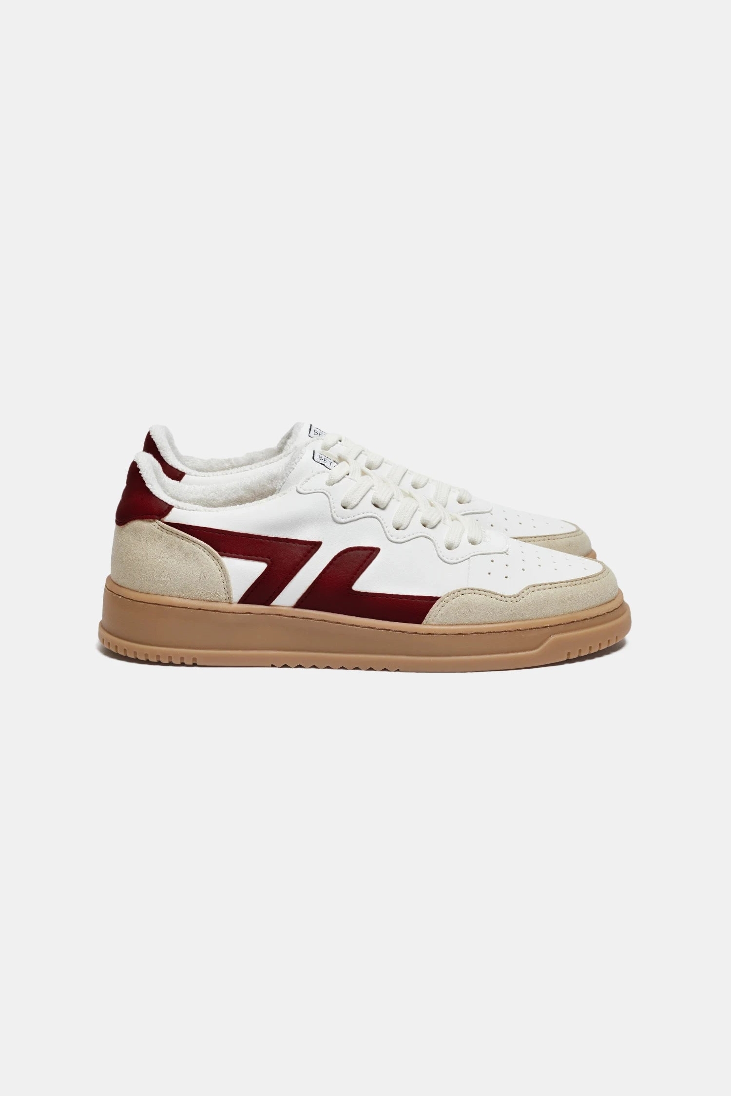 Image of Zèta mannen vegan Sneakers BÃªta B2 Bordeaux