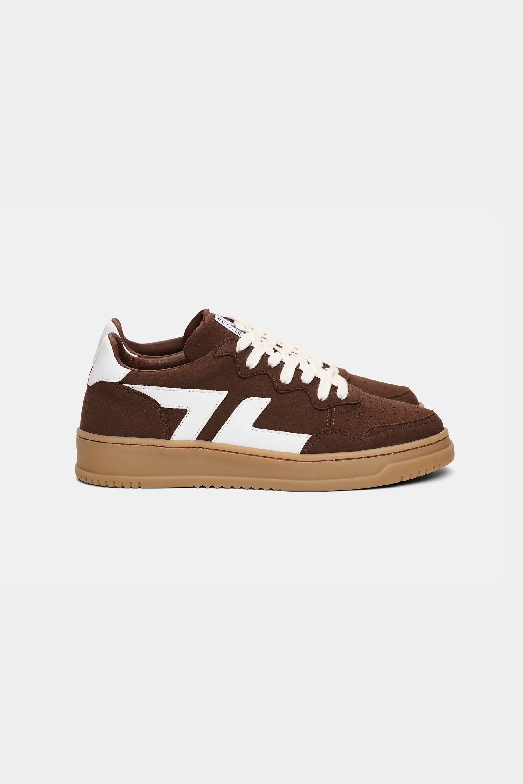 Image of Zèta mannen vegan Sneakers BÃªta B3 Chocolade