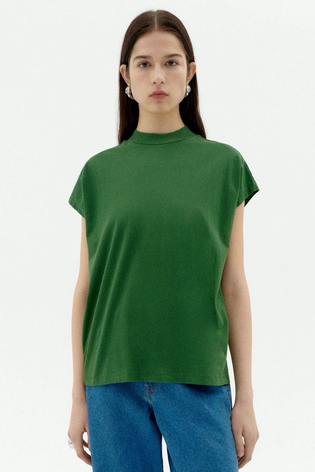 Thinking mu Damen vegan T-Shirt Basic Volta GrÃ¼n
