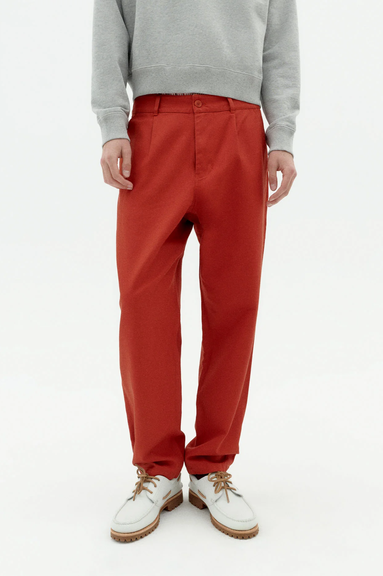 Image of Thinking MU mannen vegan Broek Moero Rood