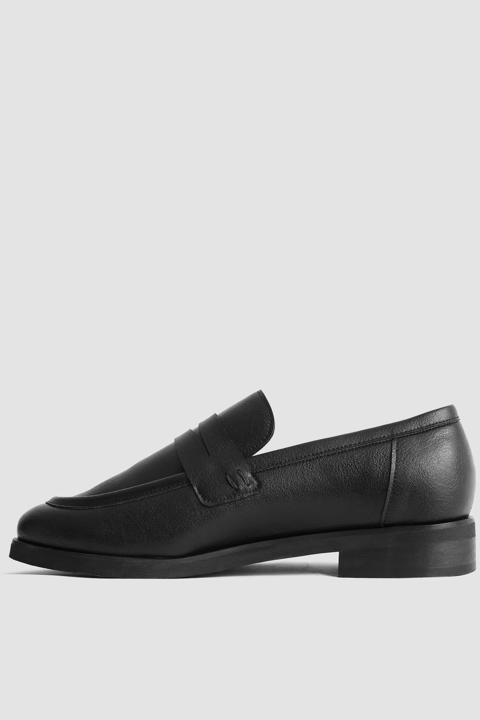 101035 - Damen vegan Loafers Dakota Klassisch Schwarz
