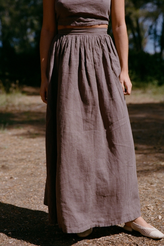 Nénés Damen vegan Rock Margauxbtn X Nénés Braun