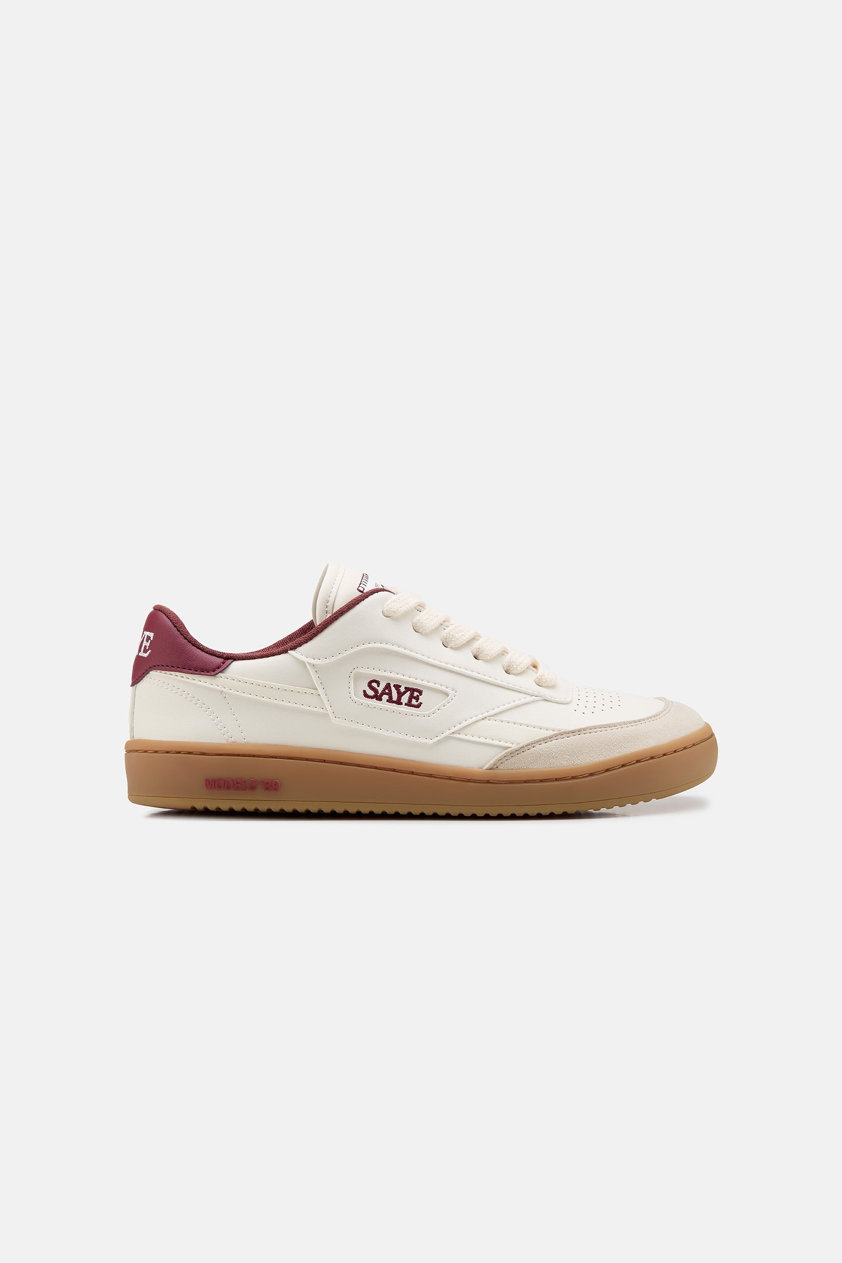Image of SAYE mannen vegan Sneakers M89 Ground Garnet
