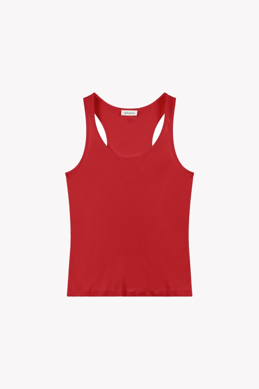Alchemist Damen vegan Top Cassia Rot