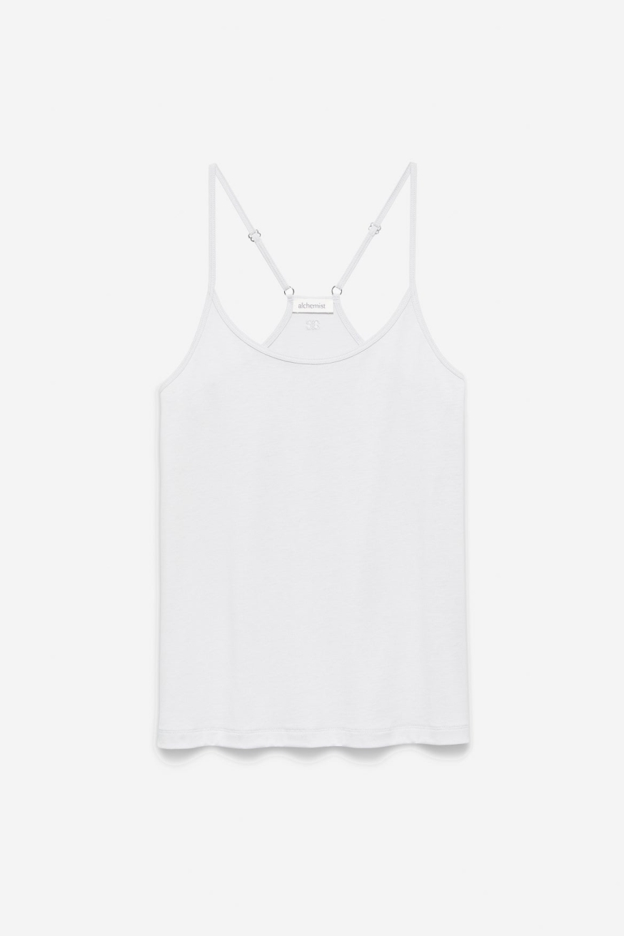 Alchemist Damen vegan Top Anemone WeiÃŸ