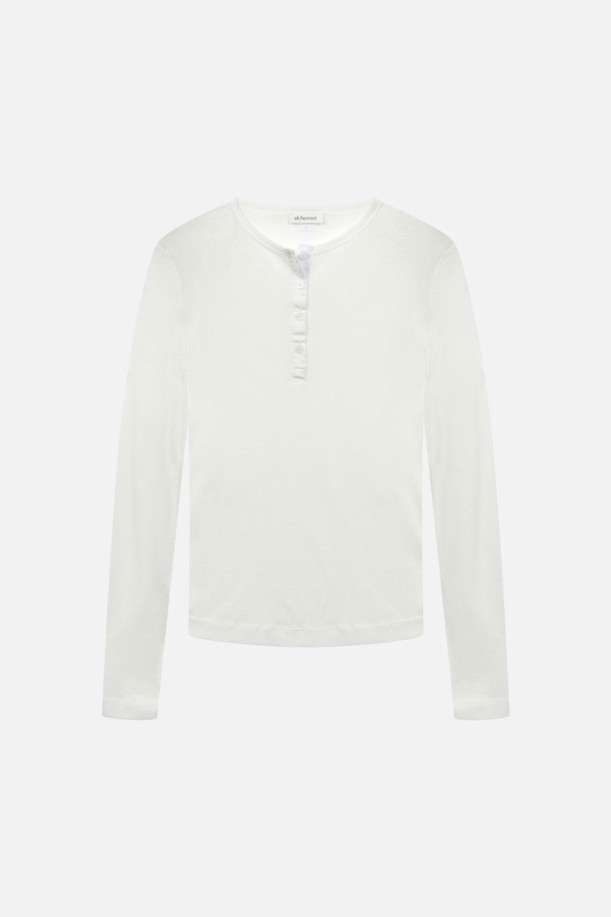 Alchemist Damen vegan Top Aster WeiÃŸ