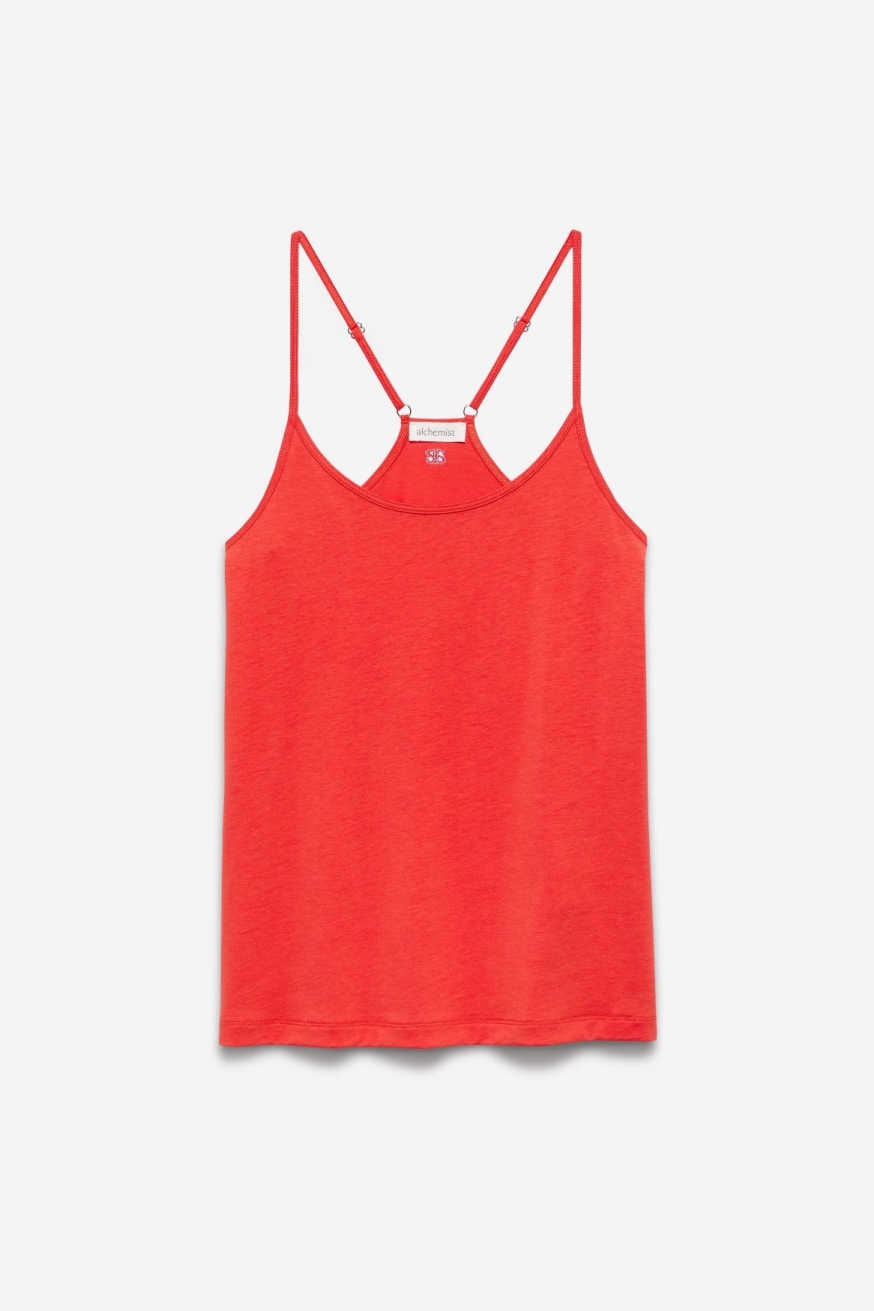 Alchemist Damen vegan Top Anemone Rot