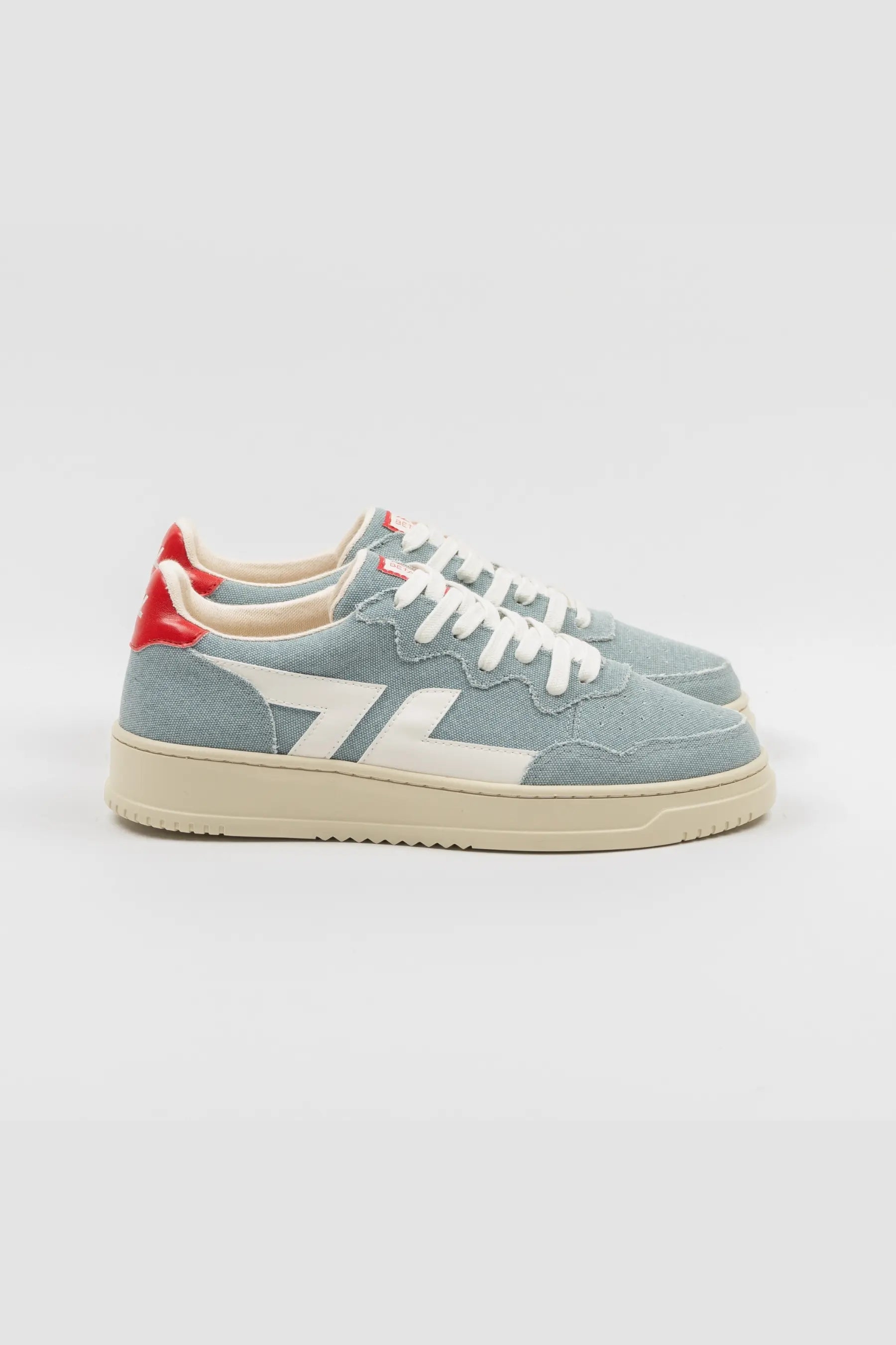 Image of Zèta mannen vegan Sneakers Beta B4 Blauw