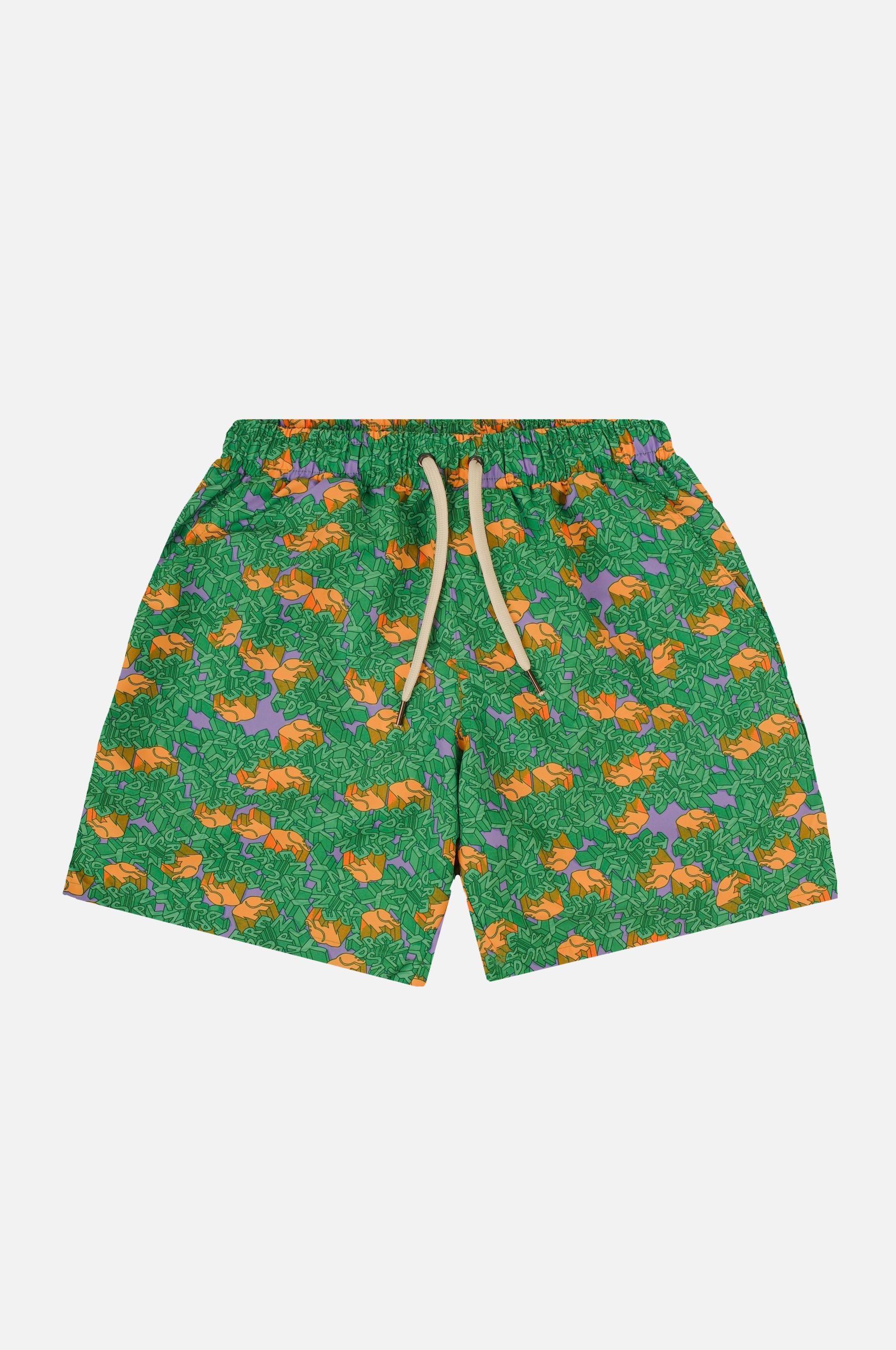 Image of Trendsplant mannen vegan Zwembroek Trippyplant Mystic Mint