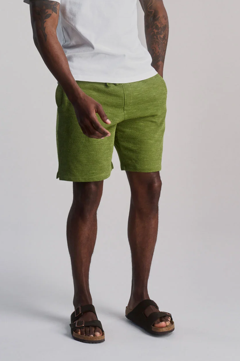 Image of KOMODO mannen vegan Shorts Calum Green Melange