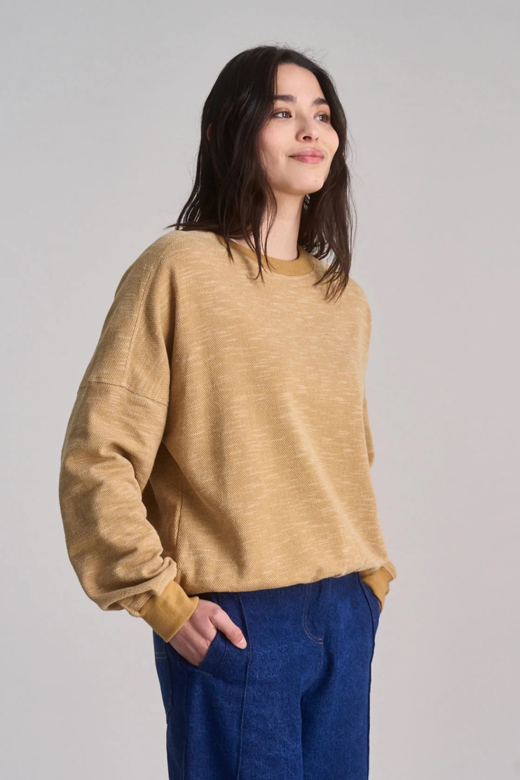 KOMODO Damen vegan Sweatshirt Dawn Sand