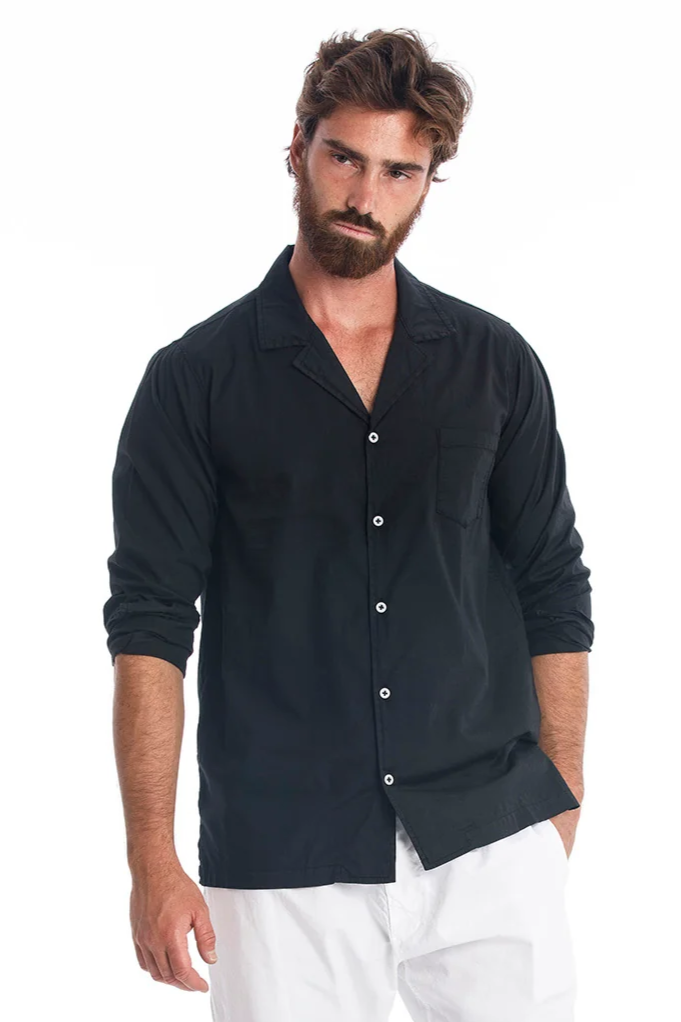 Image of RAVENS VIEW IBIZA mannen vegan Shirt Daniele Zwart